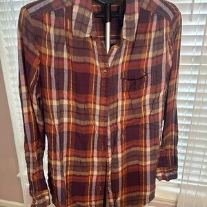 beachlunchlounge Multicolor Plaid Casual Shirt